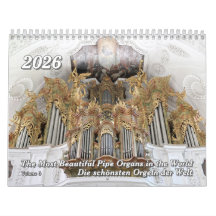 Just Adorable Pipe Organs 2026 – An Organ Calendar