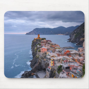 Just After Sunset Vernazza, Cinque Terre, Italy Mouse Pad