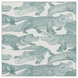 just alligators jade fabric
