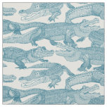 just alligators peacock fabric