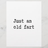 Just An Old Fart (Front)