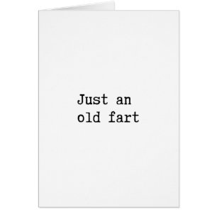 Just An Old Fart Cards