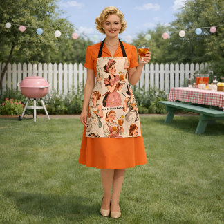 Just an Old-Fashioned Kind of Day  Apron