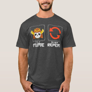 Just anime all day and repeat Japan culture fans T-Shirt