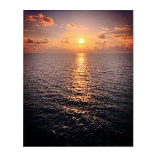Just Another Caribean Sunrise Acrylic Print