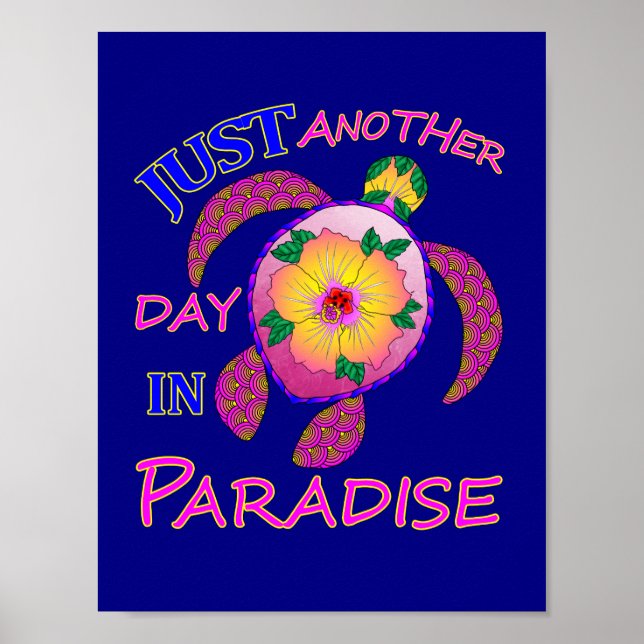 Just Another Day In Paradise Poster (Front)