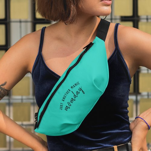 Just Another Manic Momday  Super Mom Trendy Green Fanny Pack