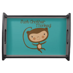 Just Another Monkey Serving Tray