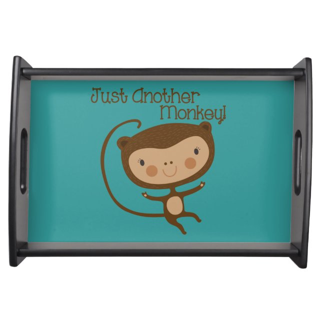 Just Another Monkey Serving Tray (Front)