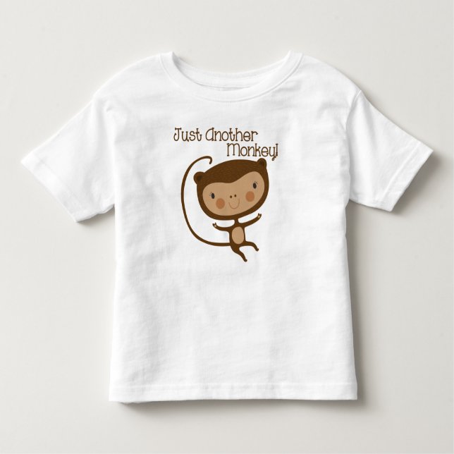 Just Another Monkey Toddler T-shirt (Front)
