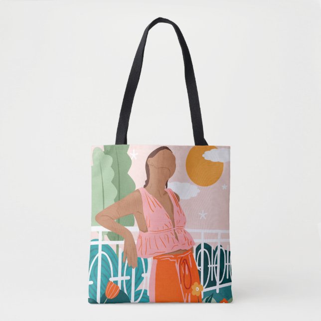 Just Another Warm Day Tote Bag (Front)