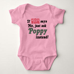 Just Ask Poppy Baby Bodysuit