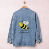 Just Be Awesome Bumble Bee Denim Jacket (Hangar)