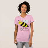 Just Be Awesome Bumblebee  T-Shirt (Front Full)