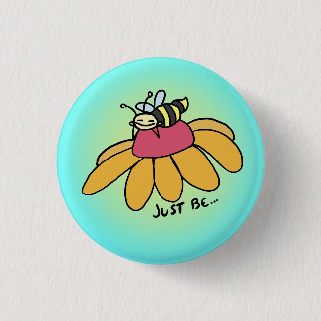 Just Be Bee Pin (Front)