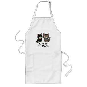 Just Be Claws Cat T-Shirt – Mittens & Socks Editio Long Apron