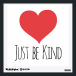 JUST BE KIND | decal<br><div class="desc">My friend LOVES her Yeti cup but wanted this design. I made this to give her the option to add it without the yucky sticker residue. It works great!!</div>