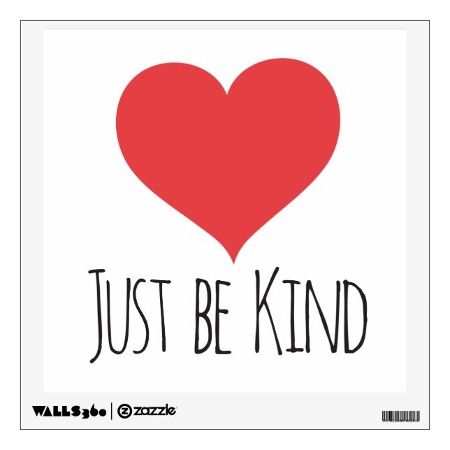 JUST BE KIND | decal (Front)