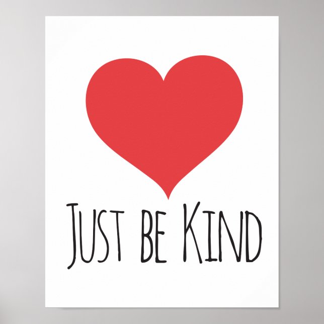 JUST BE KIND | poster (Front)
