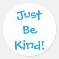 Just Be Kind Sticker Sheet
