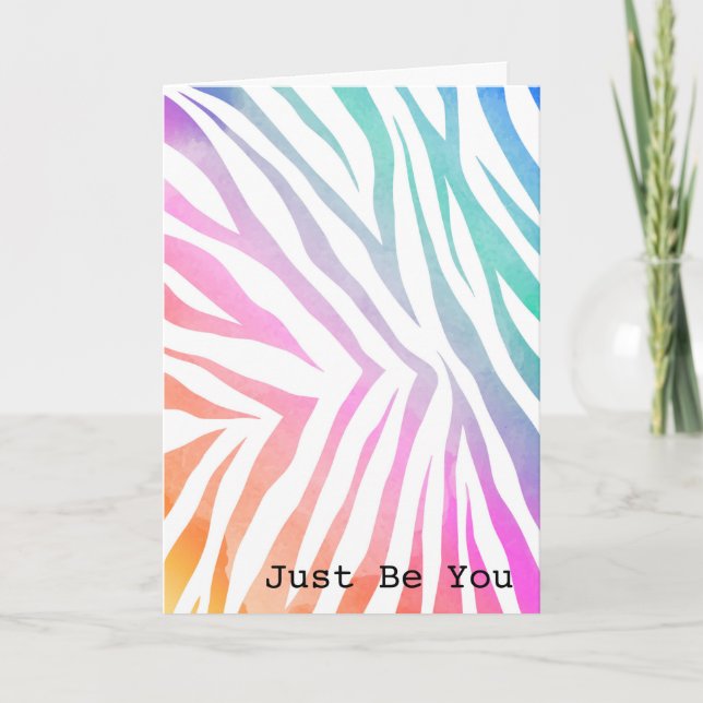 Just Be You Card (Front)