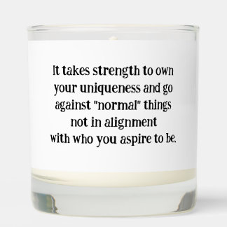 Just Be You Scented Candle