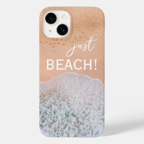 Just Beach Summer Beach Ocean Relaxing Case_Mate iPhone 14 Case