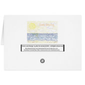 Just Beachy Cards (Back Horizontal)