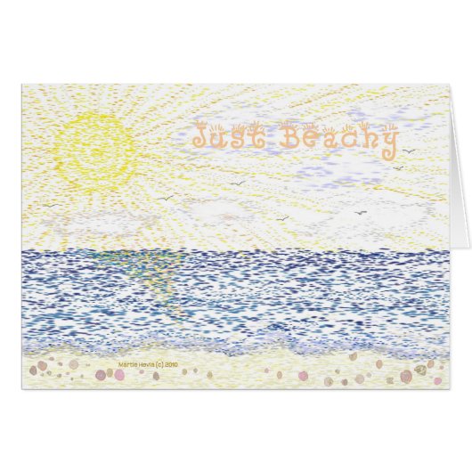 Just Beachy Cards (Front Horizontal)
