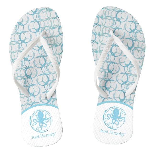 Just Beachy Flip Flops (Footbed)