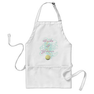 Just Beachy Wedding Adult Apron