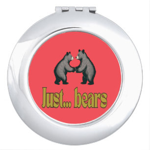 JUST BEARS COMPACT MIRROR