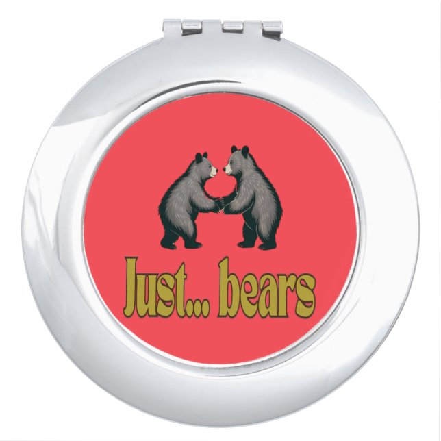 JUST BEARS COMPACT MIRROR (Front)