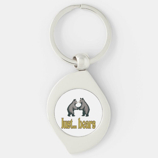 JUST BEARS KEYCHAIN (Front)