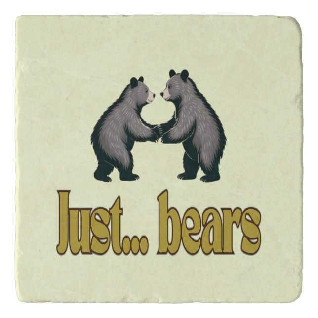 JUST BEARS TRIVET (Front)