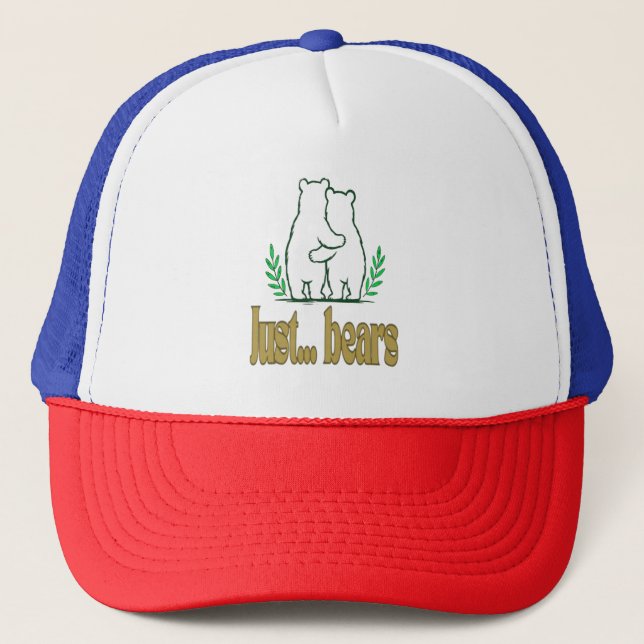 just bears trucker hat (Front)