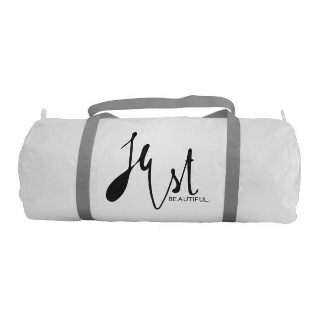Just Beautiful Gym Bag (Front)