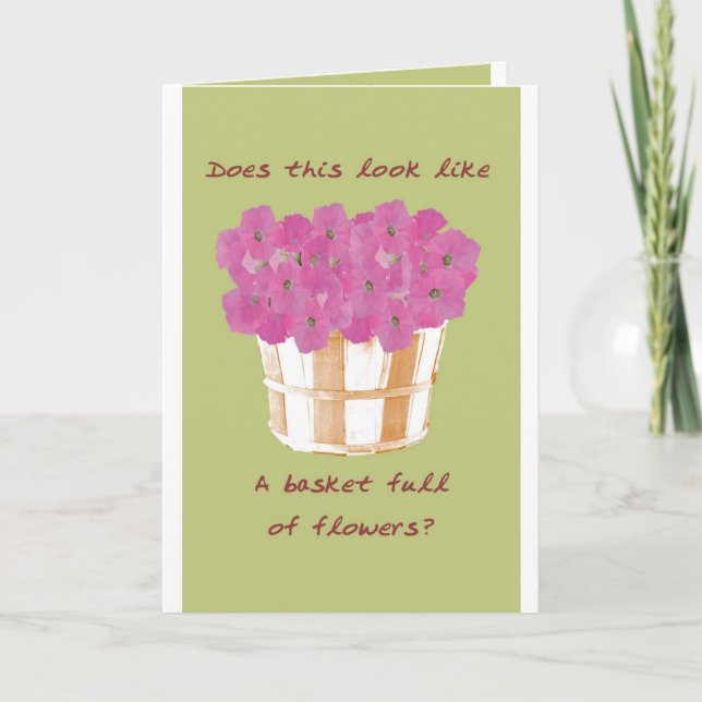 Just because card (Front)