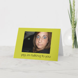 just because card