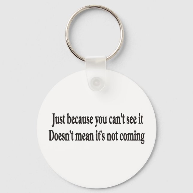 JUST BECAUSE CUSTOMIZABLE keychains (Front)