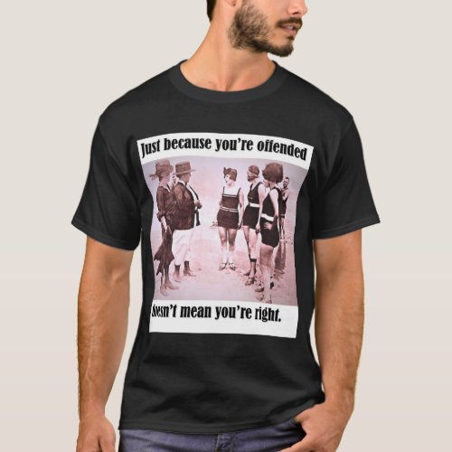 Just because youre offended  T_Shirt