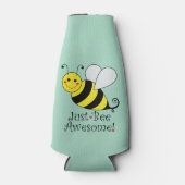 Just Bee Awesome Bumble Bee Bottle Cooler (Front)