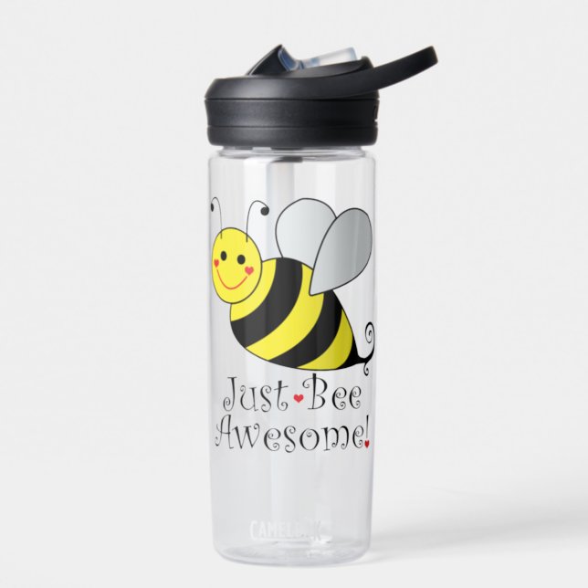 Just Bee Awesome Bumble Bee CamelBak Eddy Water Bottle (Left)