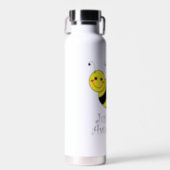 Just Bee Awesome Bumble Bee Water Bottle (Front)
