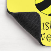 Just Bee Awesome Cute Yellow Bumble Bee Mouse Pad (Corner)