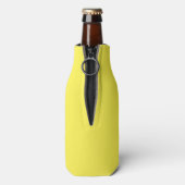 Just Bee Awesome Yellow Bumble Bee Bottle Cooler (Bottle Back)