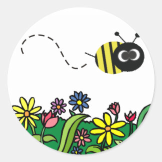 Just Bee Classic Round Sticker