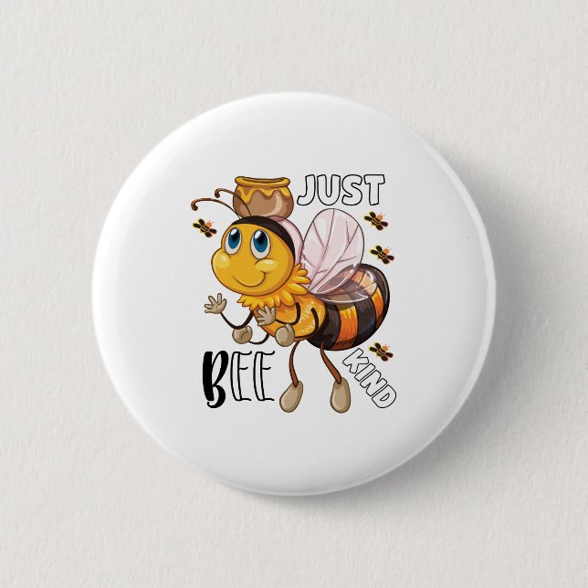 Just bee kind button (Front)