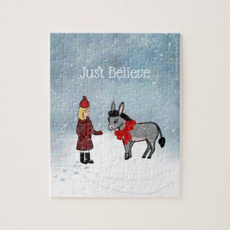 "Just Believe" Bella & Daisy Puzzle