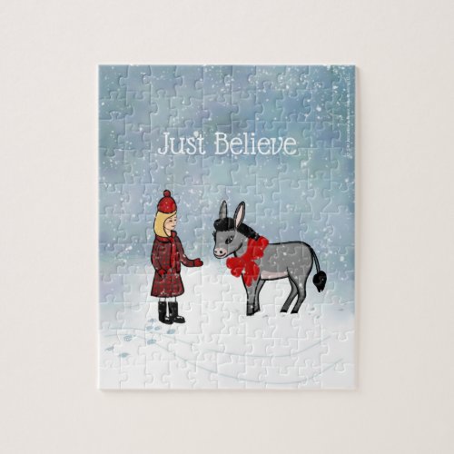 Just Believe Bella  Daisy Puzzle